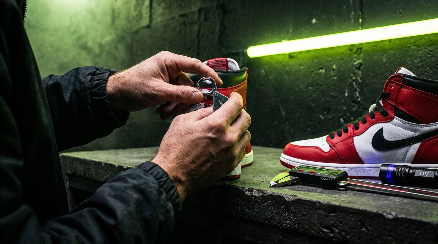 Sneaker authentication process